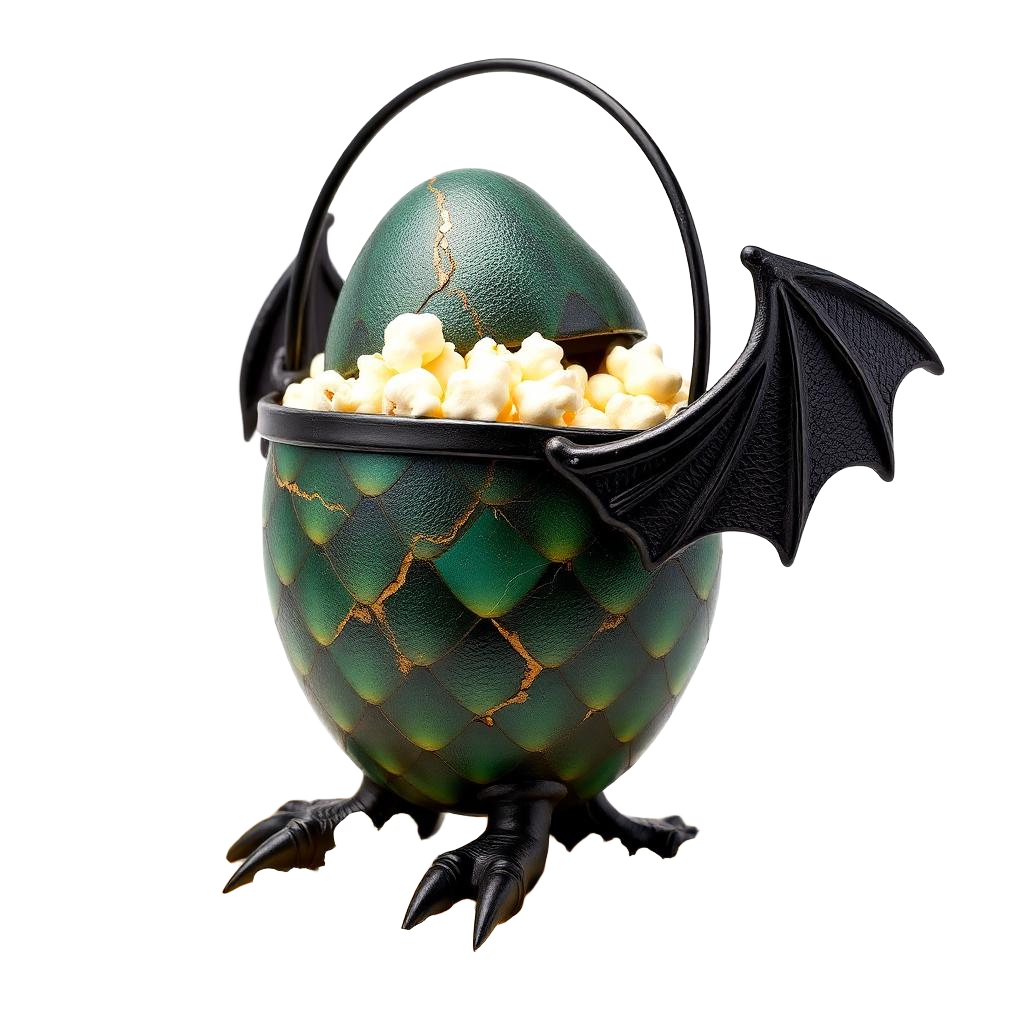 Creatorwood dragon egg collector's popcorn bucket